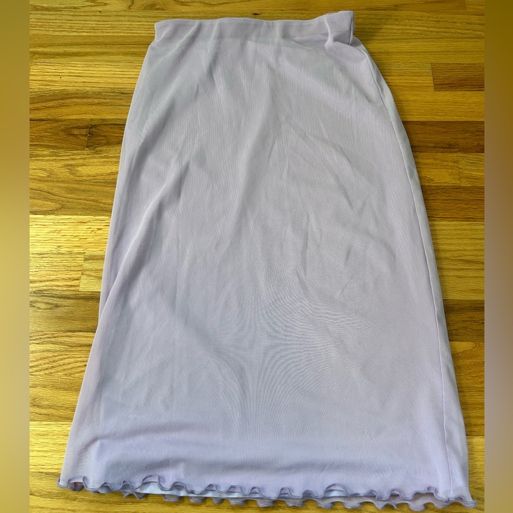 Forever 21 lined midi skirt